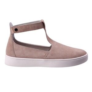Spenco Suede Indigo Orthotic Sneaker Classic Nude Women's 9